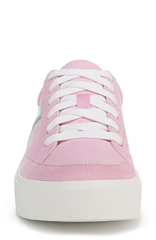 Dr. Scholl's Women's Madison-lace Closed Round Toe Lace Up Platform Sneakers In Pink/pink