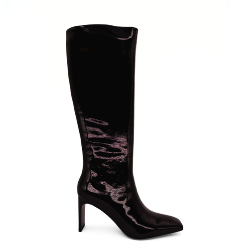 Amie Rafa Mishel High Knee Boot In Burgundy