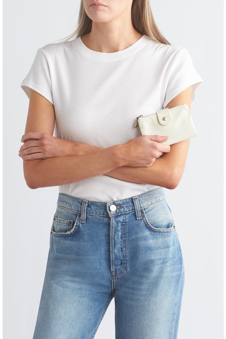 Ray Leather Bifold Wallet, Alternate, color, LATTE