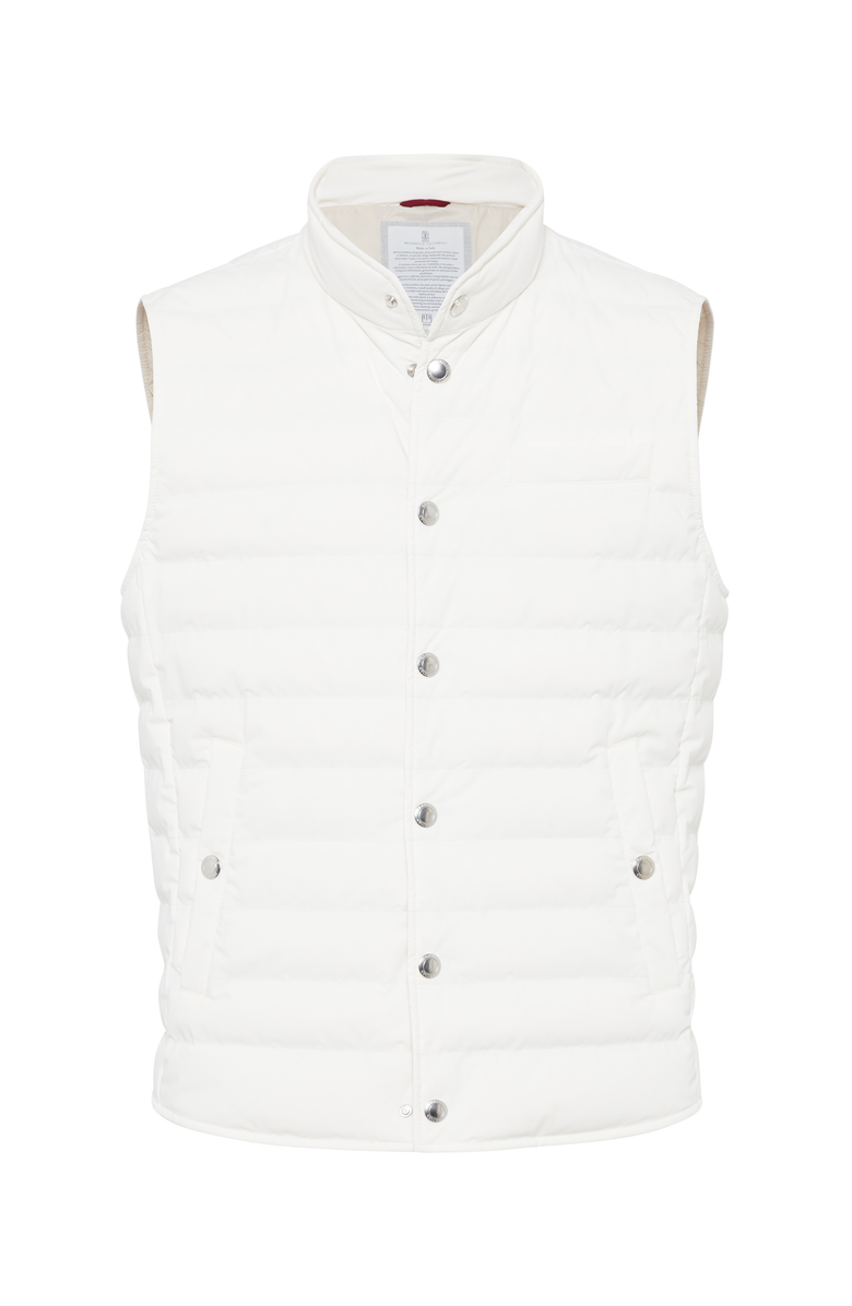 Brunello Cucinelli Lightweight down vest, Main, color, 