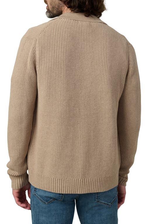 Joe's Cassian Full Button Cardigan In Brown