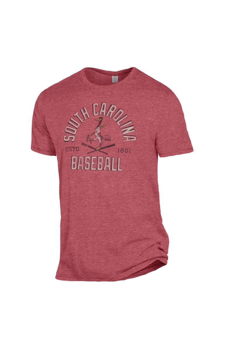 A AND A GLOBAL Men's Garnet South Carolina Gamecocks Vault Baseball T-Shirt, Alternate, color, 