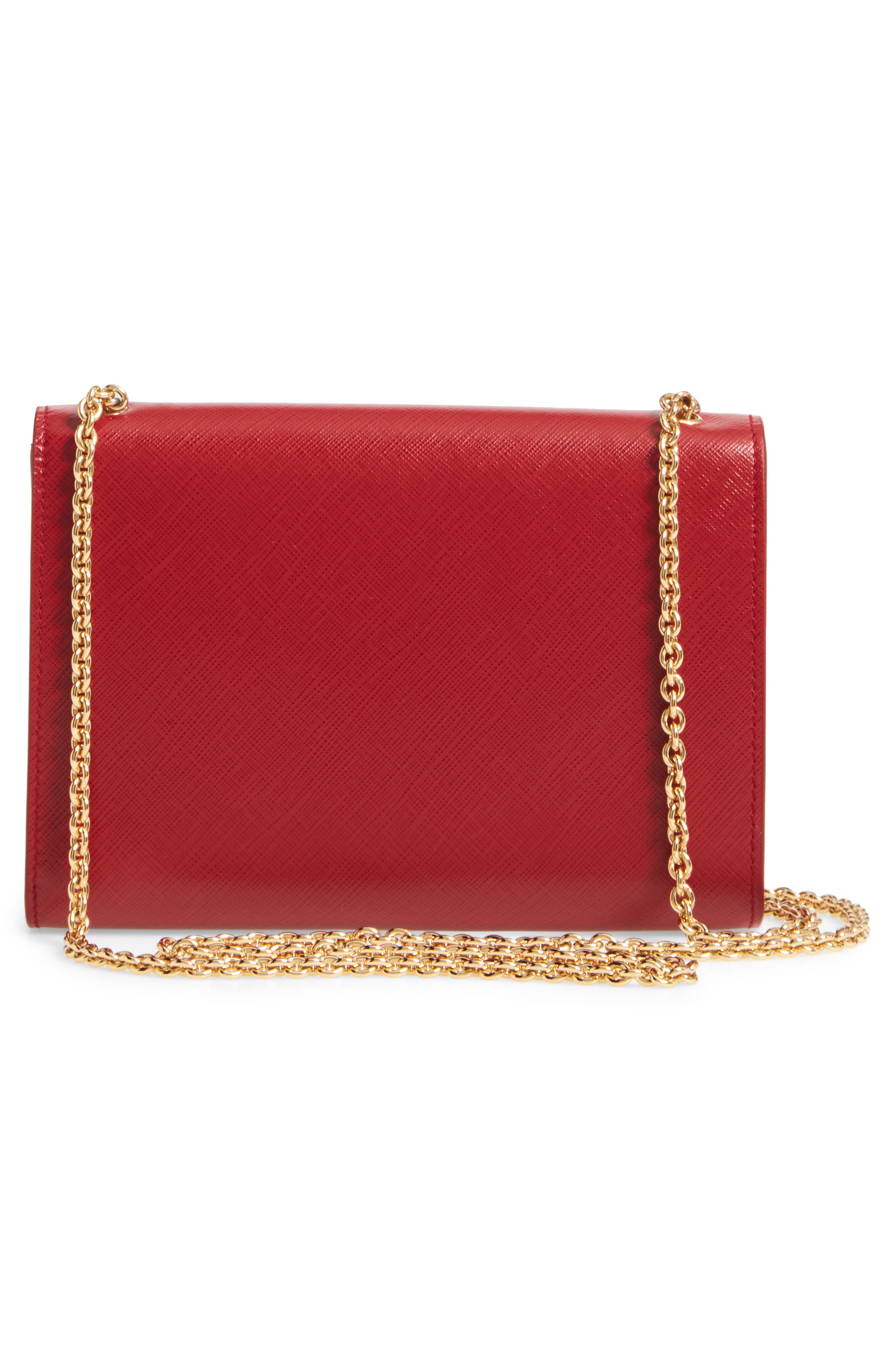 FERRAGAMO Salvatore Ferragamo Mini Vara Leather Crossbody Bag, Alternate, color, 