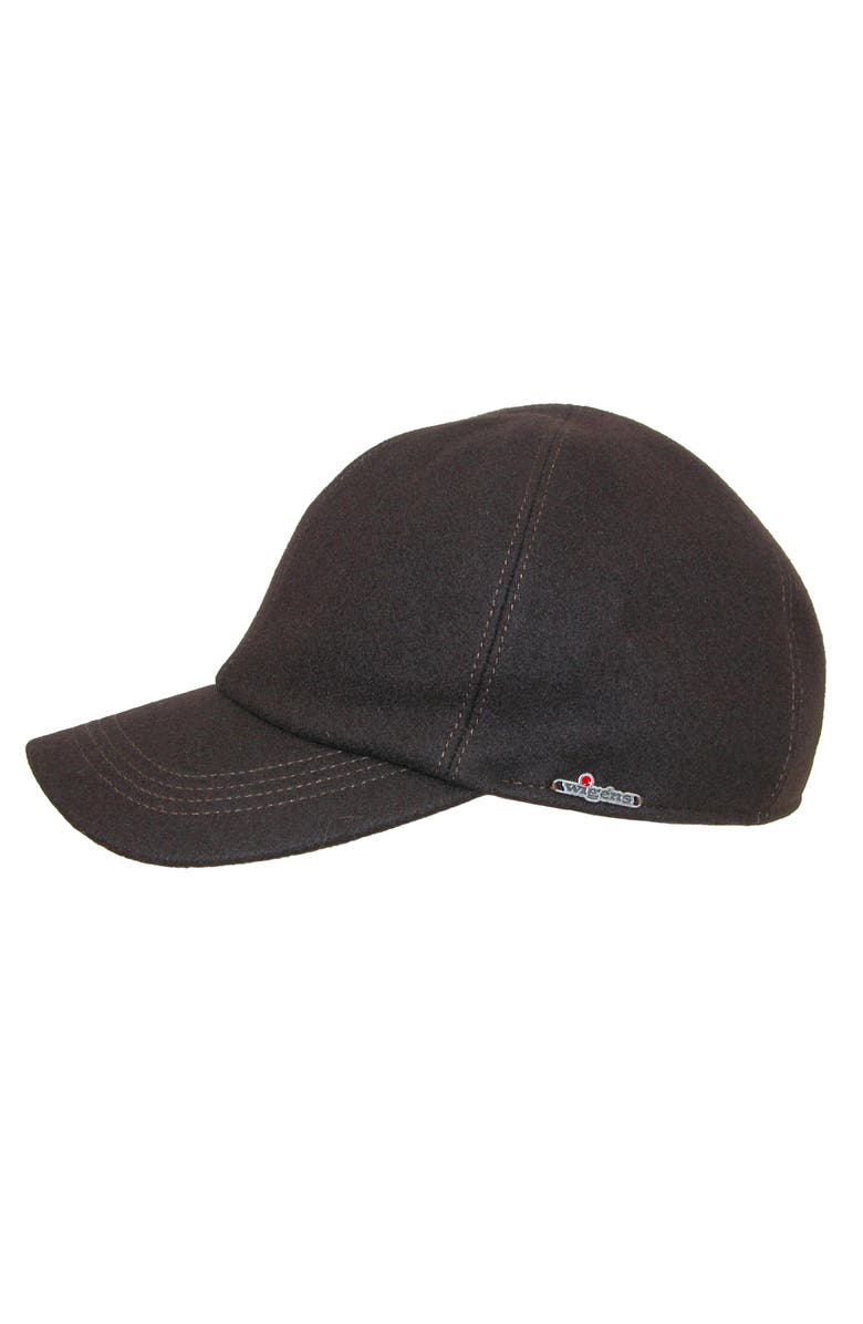 Wigens Men's SP Baseball Hat, Main, color, Black/Brown