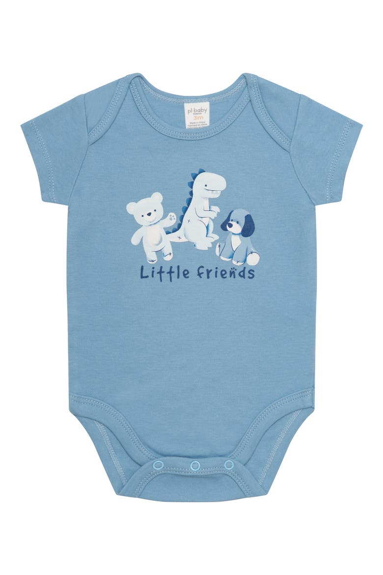 10-Piece Layette Gift Set, Alternate, color, LIGHT BLUE FRIENDS