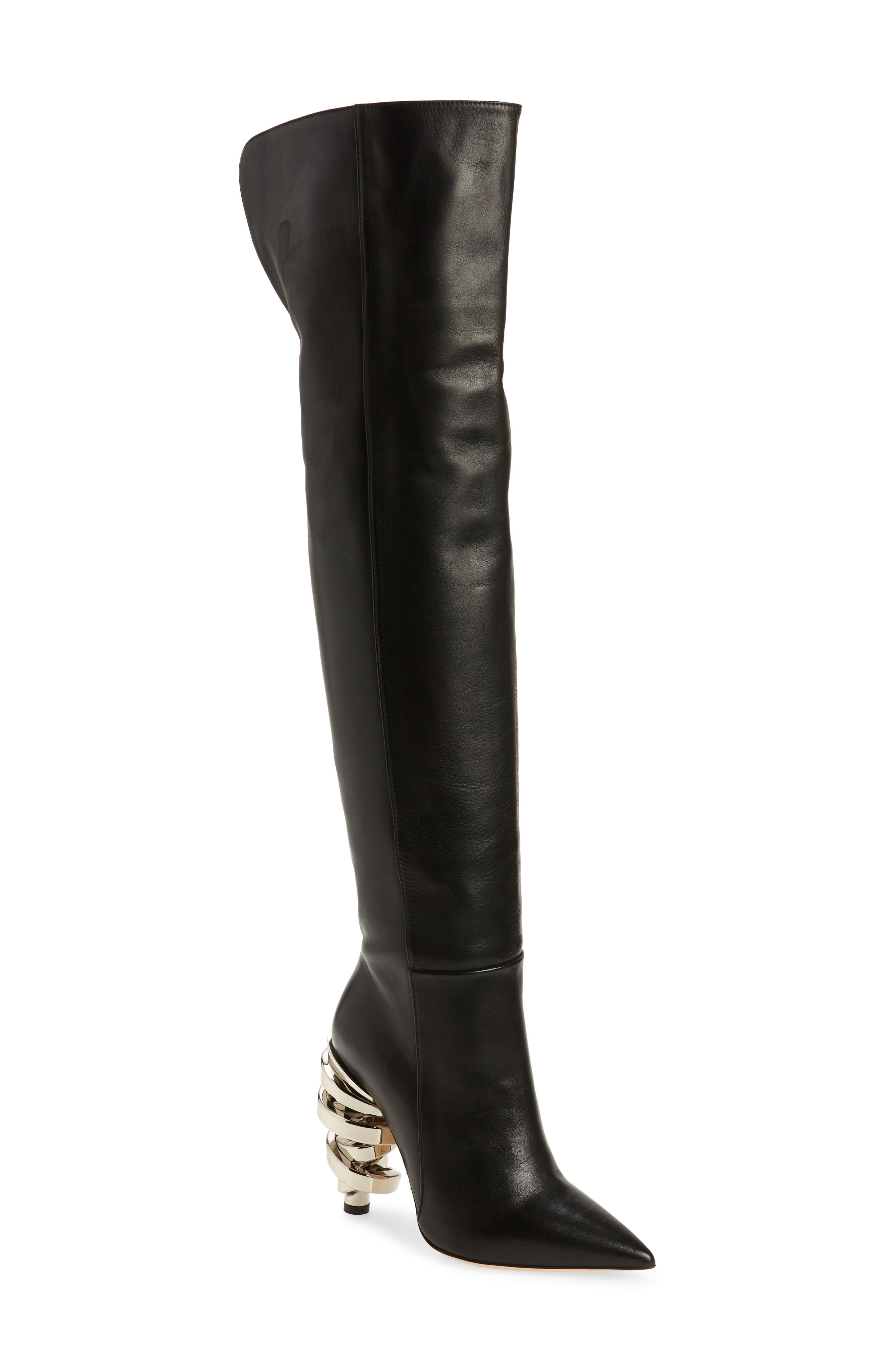 KEEYAHRI Zerina Pointed Toe Over the Knee Boot, Main, color, 