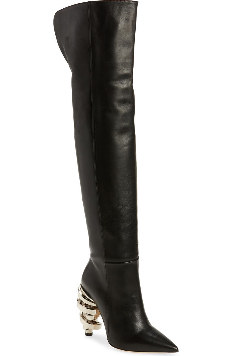 KEEYAHRI Zerina Pointed Toe Over the Knee Boot, Main, color,