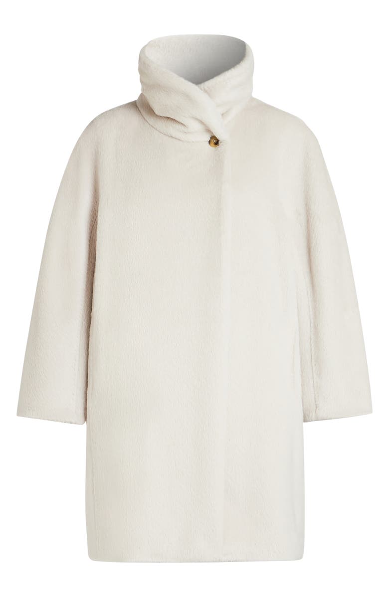 Marina Rinaldi Durante Alpaca & Virgin Wool Coat, Alternate, color, 