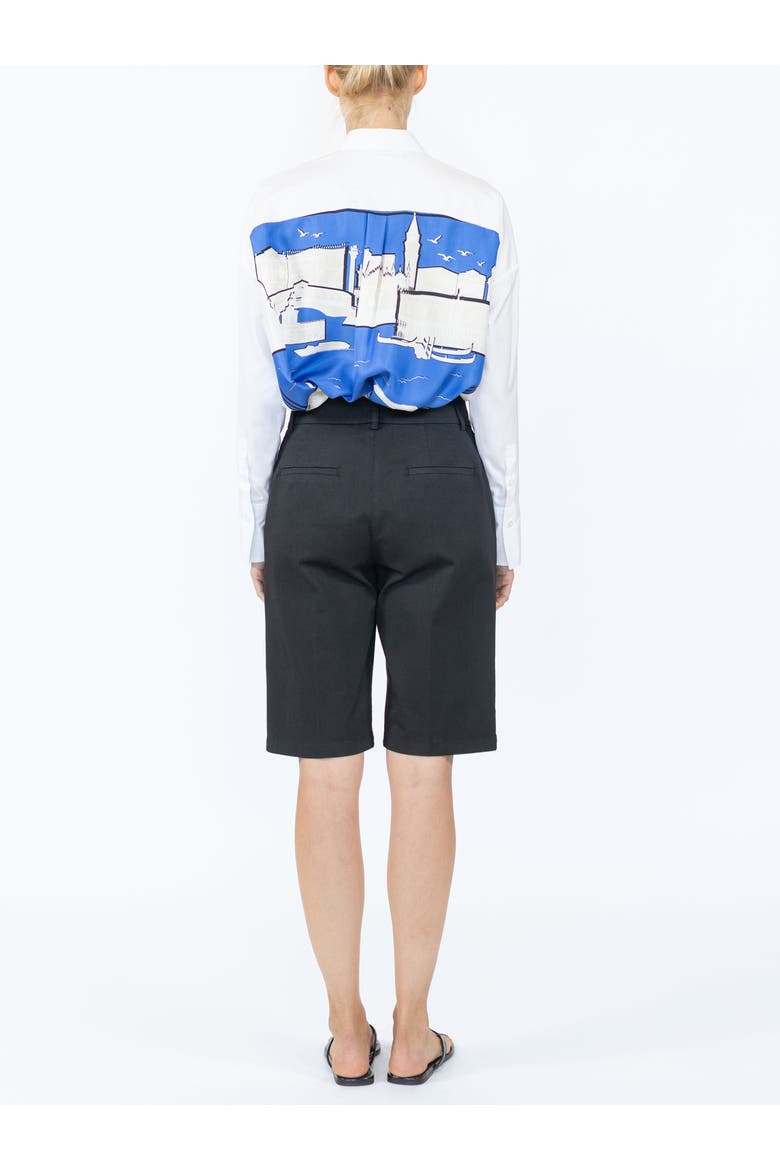 Kasmin Tailored shorts, Alternate, color, Black