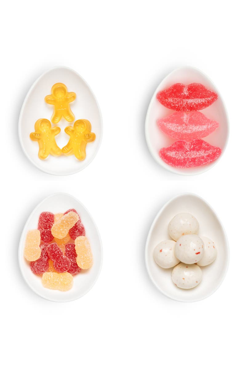 sugarfina Set of 4 Holiday Candy Cubes, Alternate, color, 