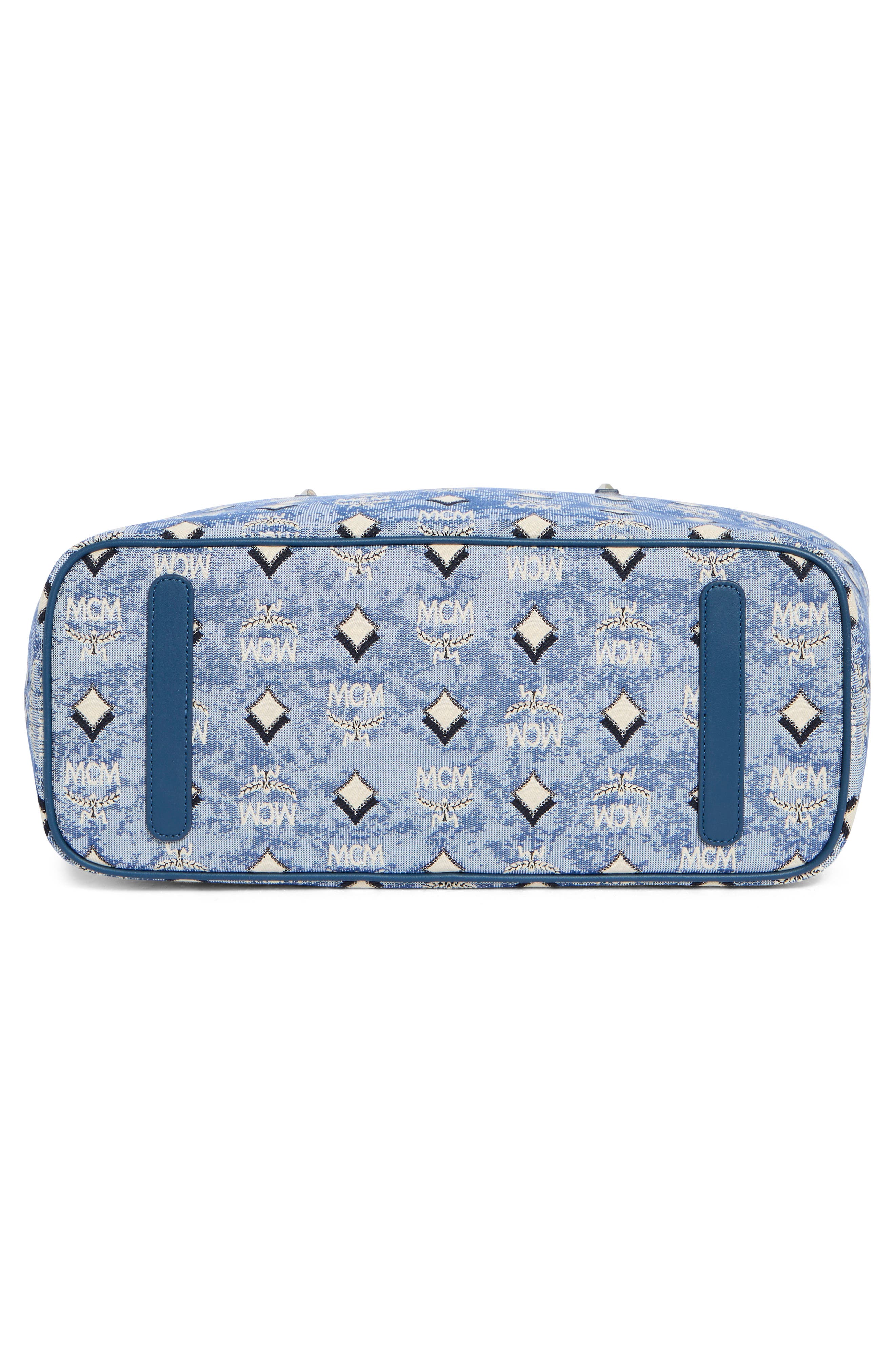 MCM Aren Tote, Alternate, color, Blue