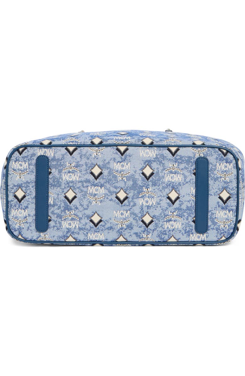 MCM Aren Tote, Alternate, color, Blue