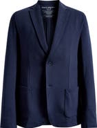 Mack Weldon Ace Navy Cotton French Terry Blazer