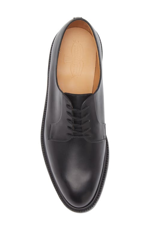 Jm Weston Archive 592 Plain Toe Derby In Black