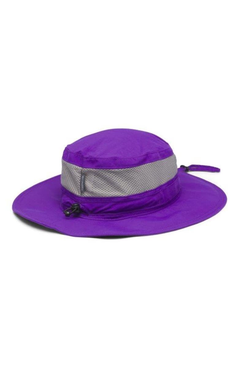 Columbia Men's Columbia Purple Clemson Tigers Bora Bora Booney II Omni-Shade Bucket Hat, Alternate, color, 