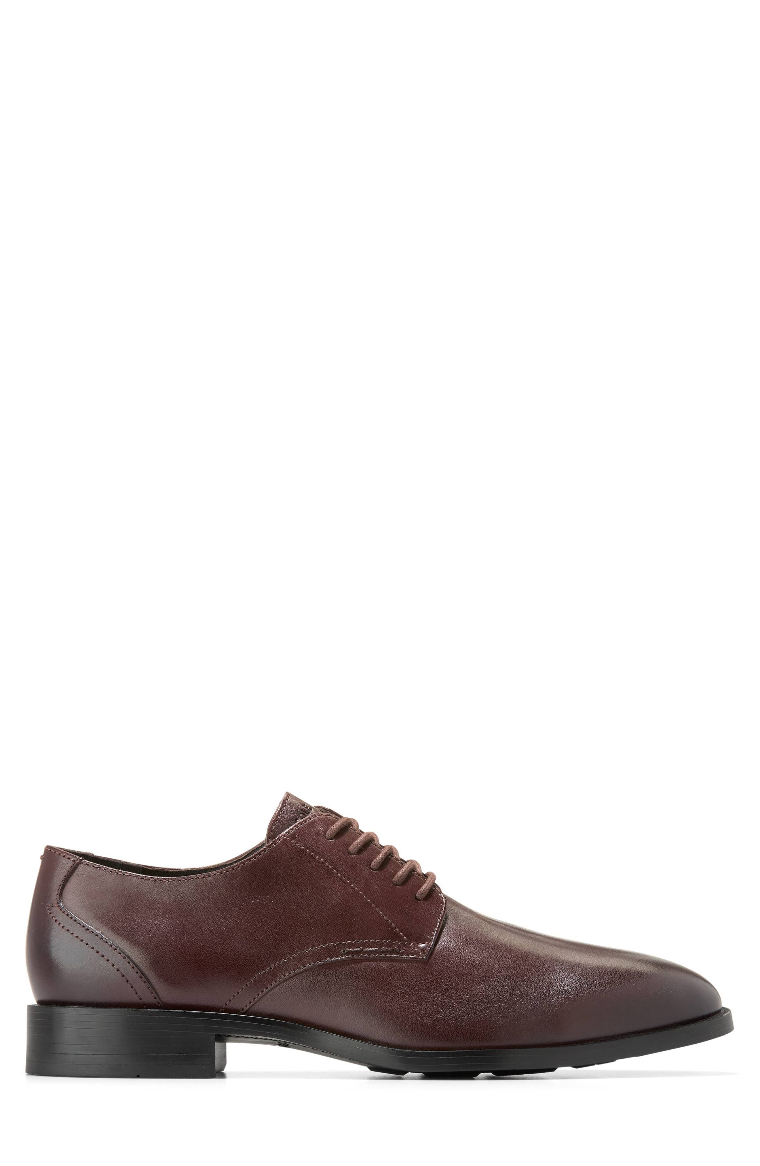 Hawthorne Plain Toe Derby, Alternate, color, CH MADEIRA / BLACK