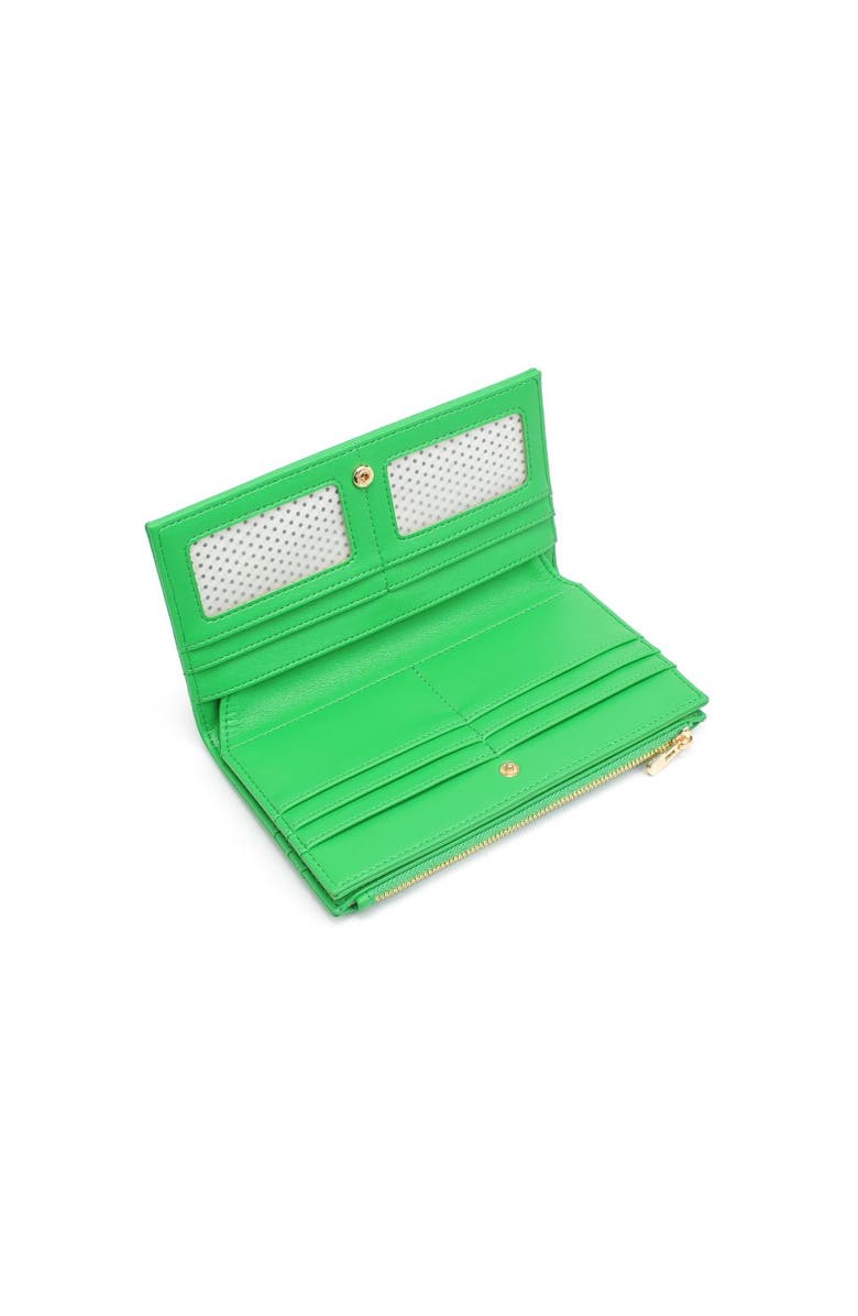 MODA LUXE Thalia Wallet, Alternate, color, Kelly Green