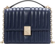 Kate Spade New York deco quilted leather convertible crossbody bag