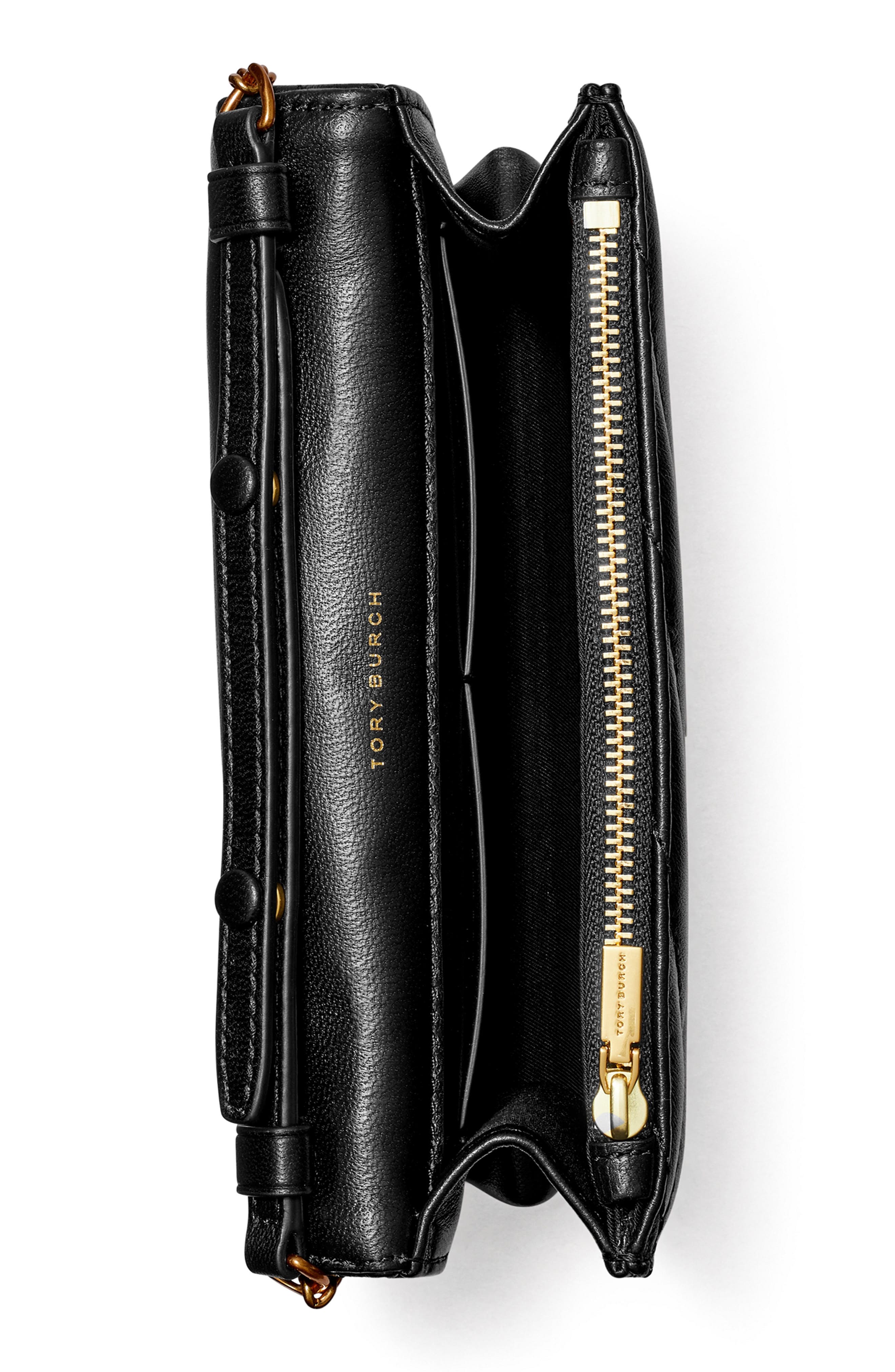 Tory Burch Kira Chevron Mini Top Handle Crossbody, Alternate, color, 