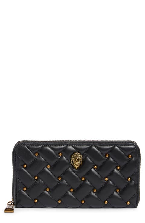 Kensington Stud Leather Wallet