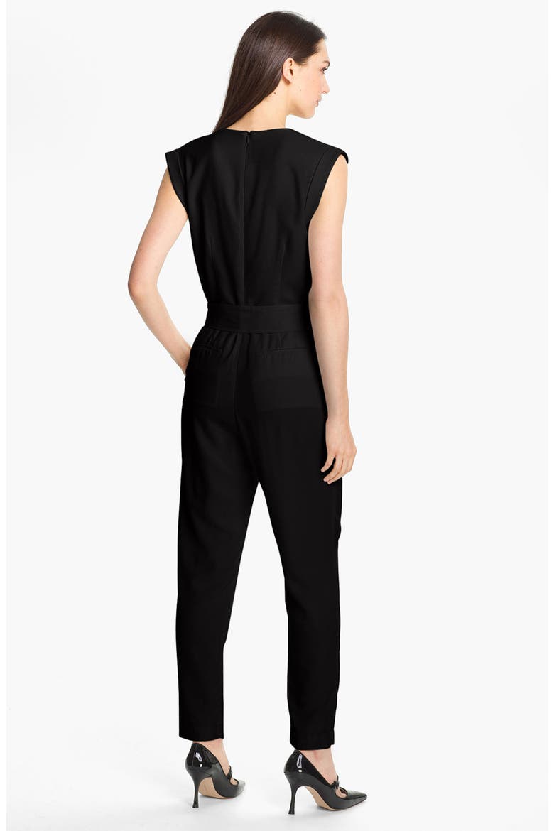 'Provence' Jumpsuit, Alternate, color, BLACK