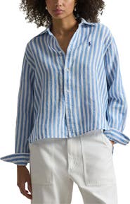 Polo Ralph Lauren Stripe Linen Shirt