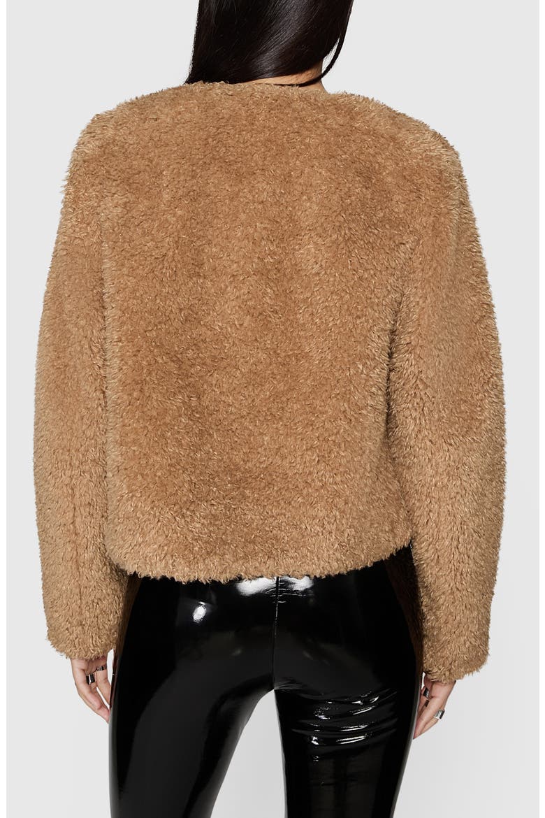 Wyatt Faux Fur Jacket, Alternate, color, OAT