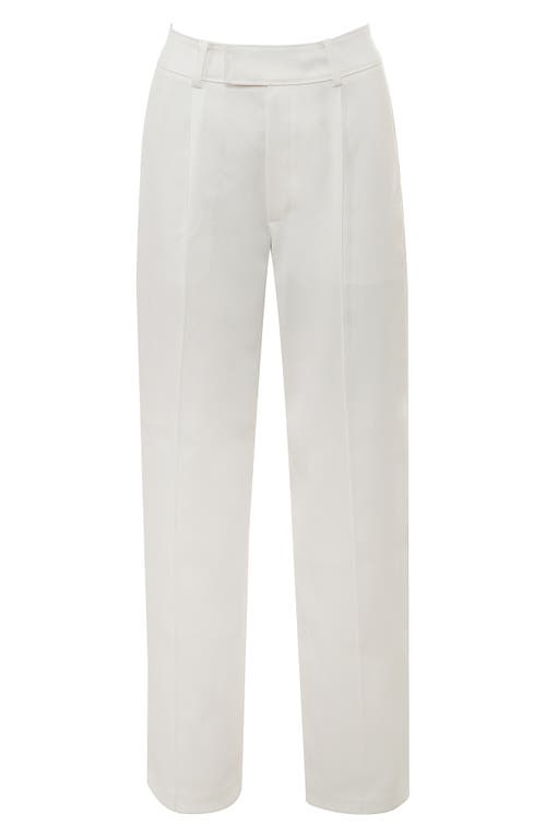 House Of Cb Hayden Tailored Pants In White