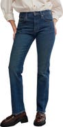 Free People Edie High Waist Tapered Jeans