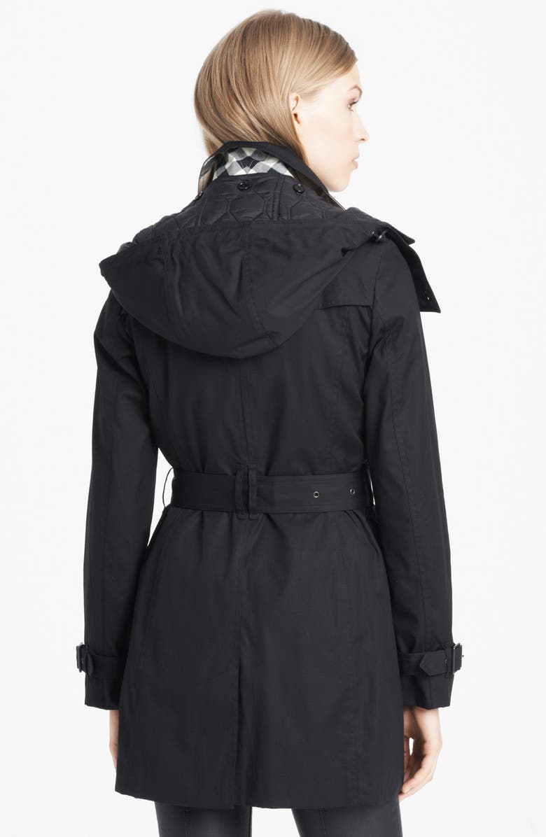 Burberry Brit 'Reymoore' Trench Coat with Detachable Hood & Liner, Alternate, color, 