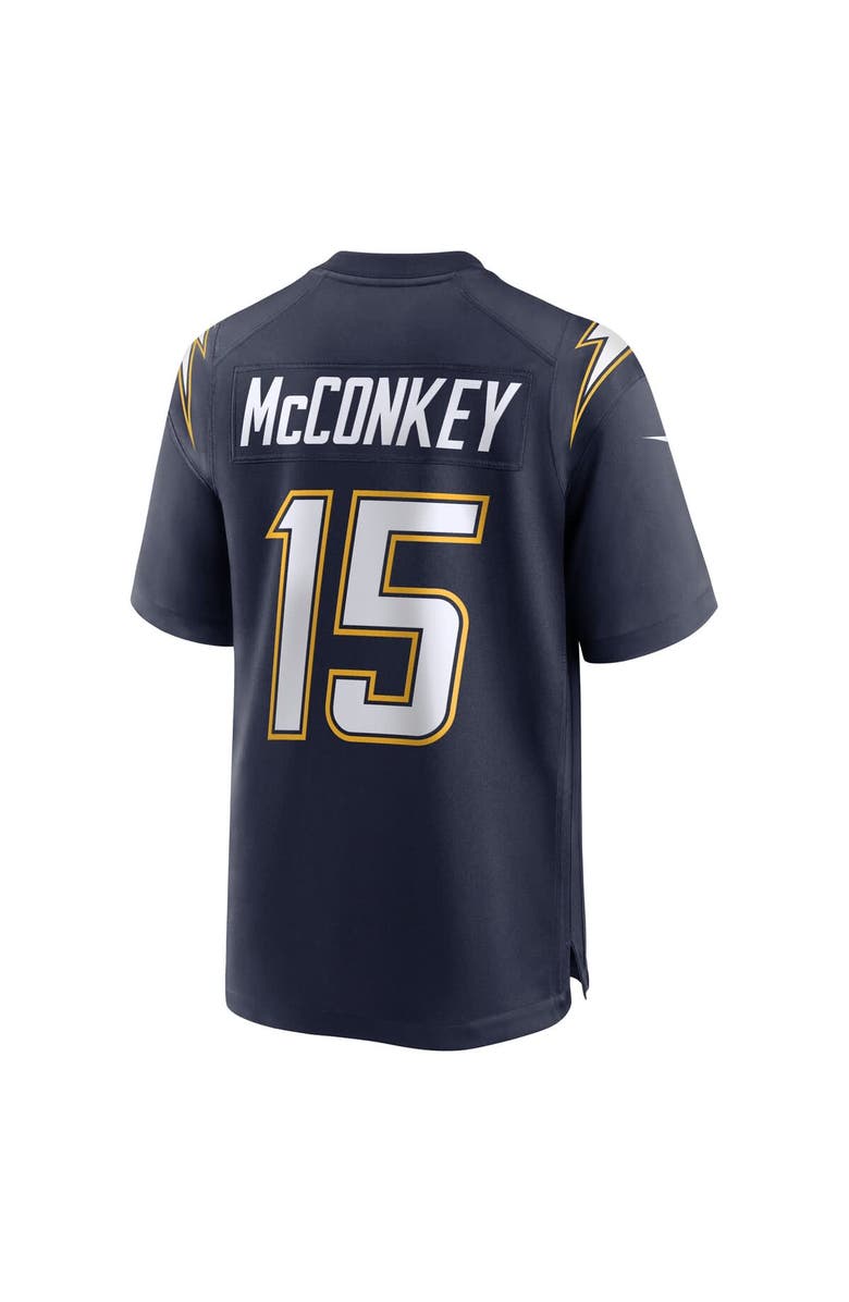 Nike Men's Nike Ladd McConkey Navy Los Angeles Chargers Alternate Super Chargers Game Player Jersey, Alternate, color, Navy