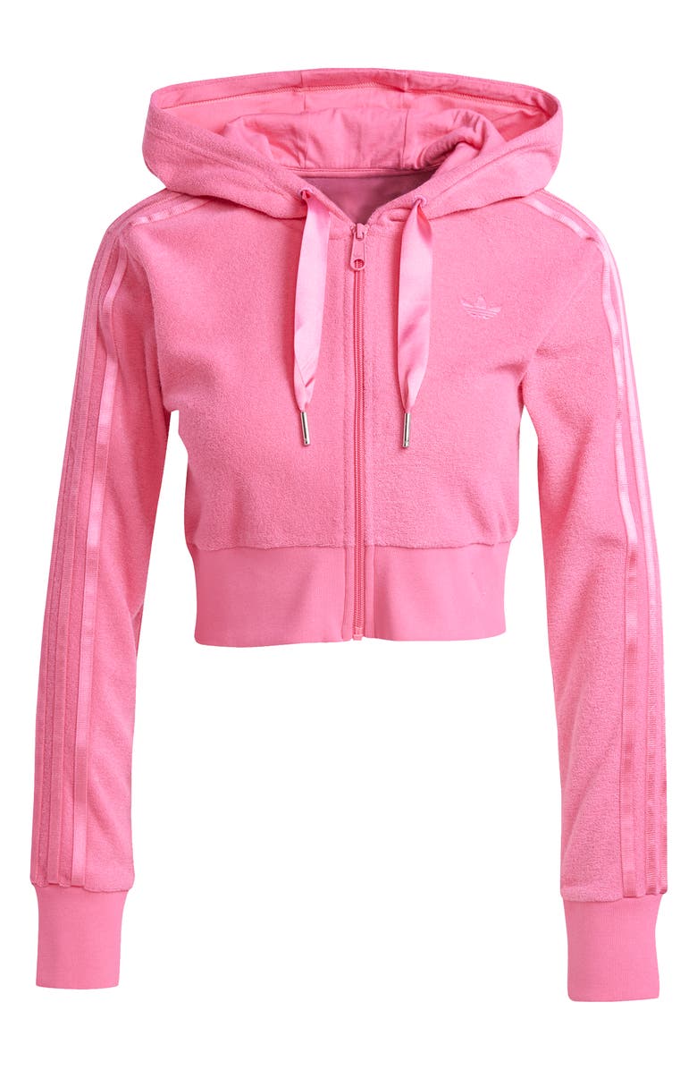 adidas Zip-Up Hoodie, Alternate, color,