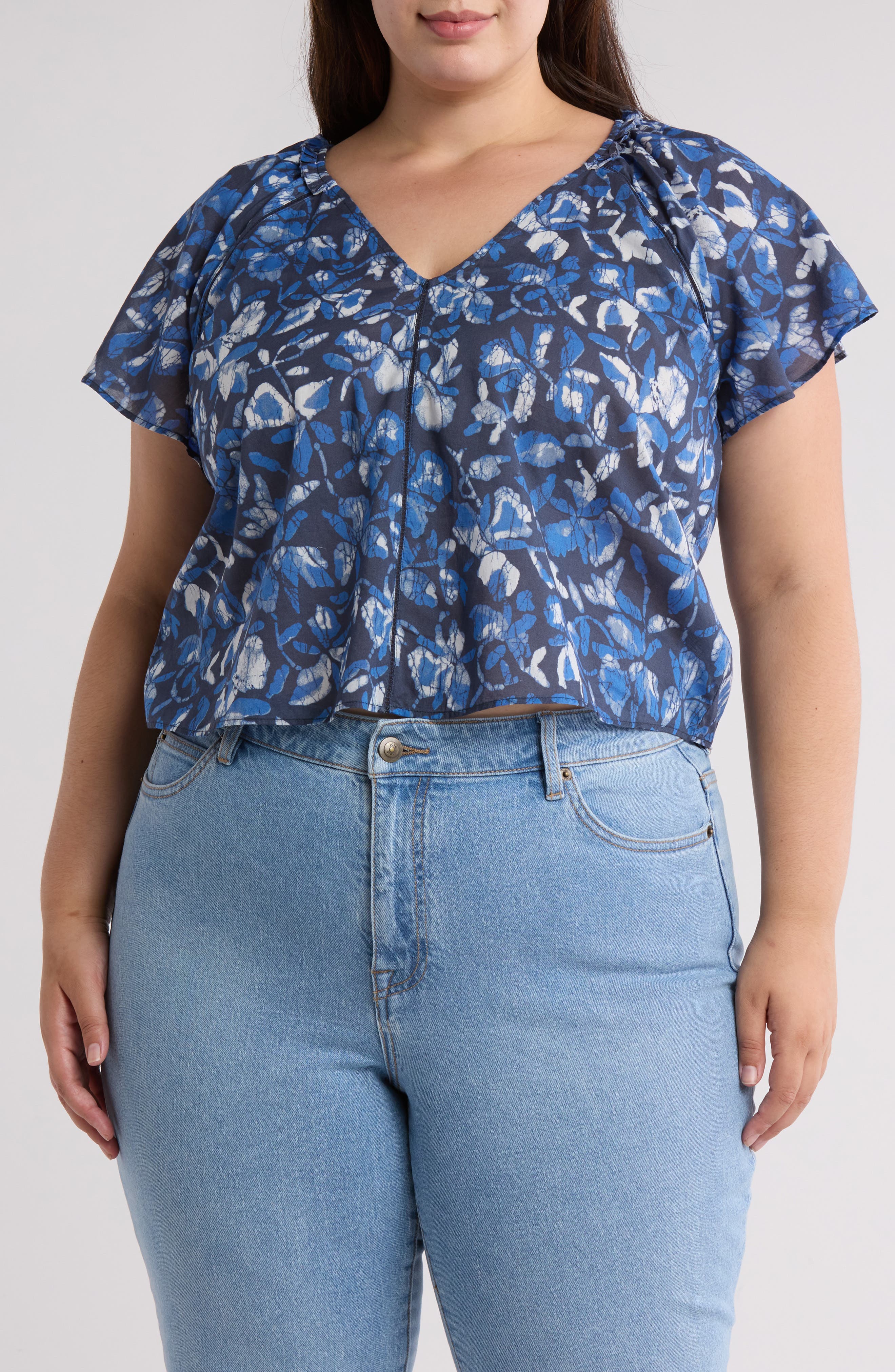 Joie Katya Floral Cotton Top