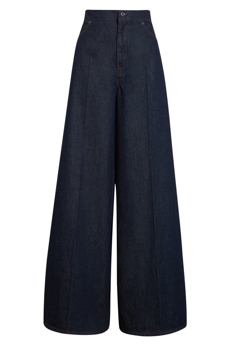 Vega Denim Wide Leg Jeans, Alternate, color, DARK NAVY