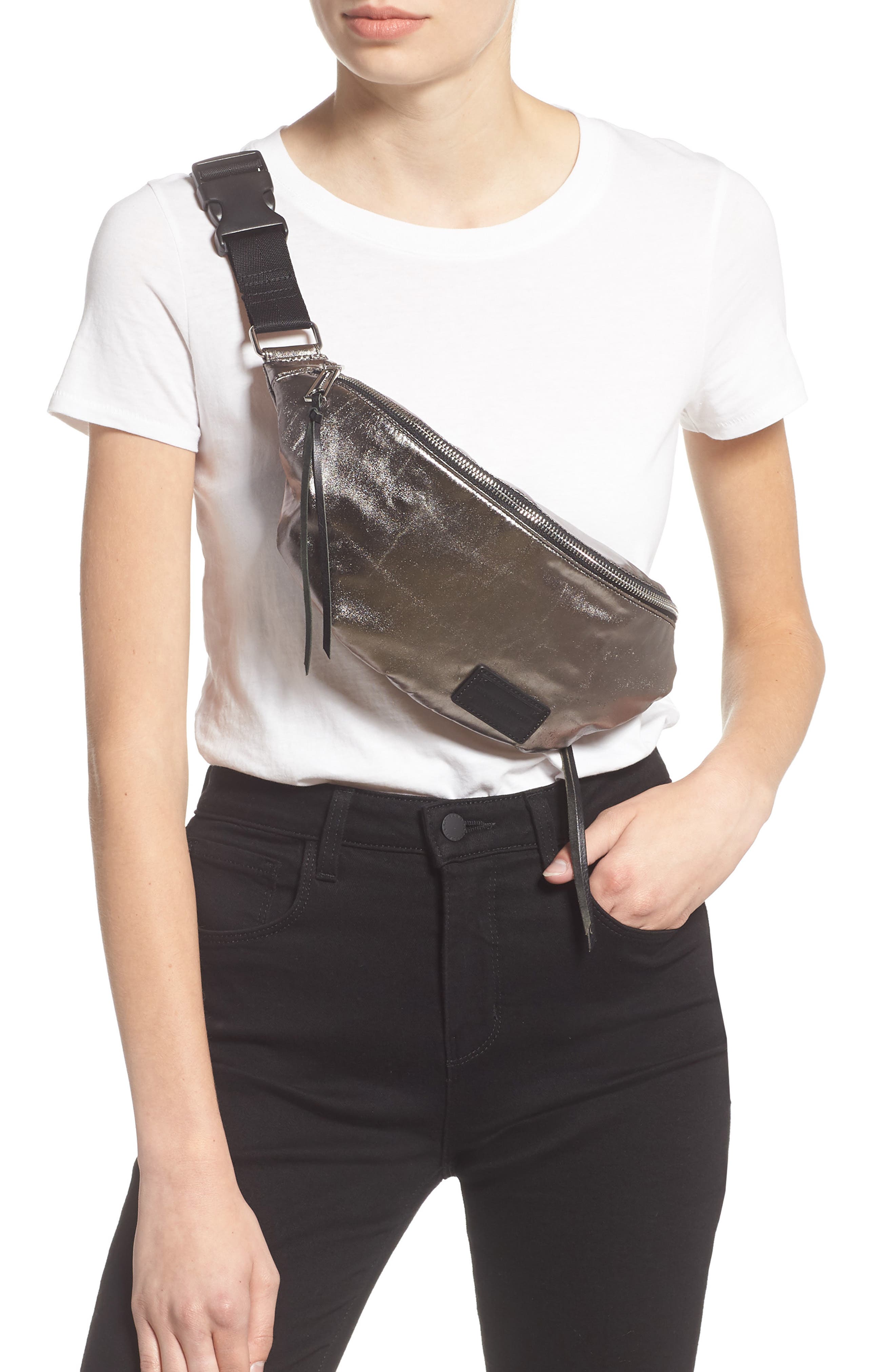 Rebecca Minkoff Nylon Belt Bag, Alternate, color, 