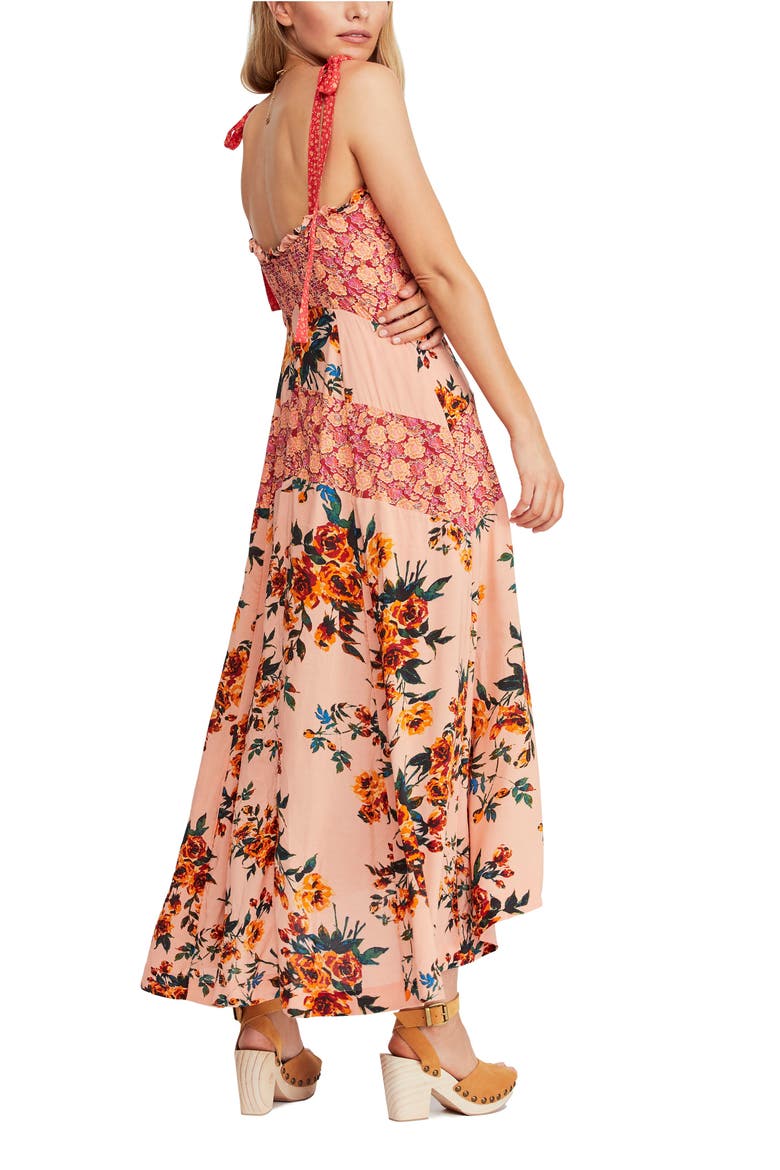 Lover Boy Maxi Dress, Alternate, color, RED COMBO