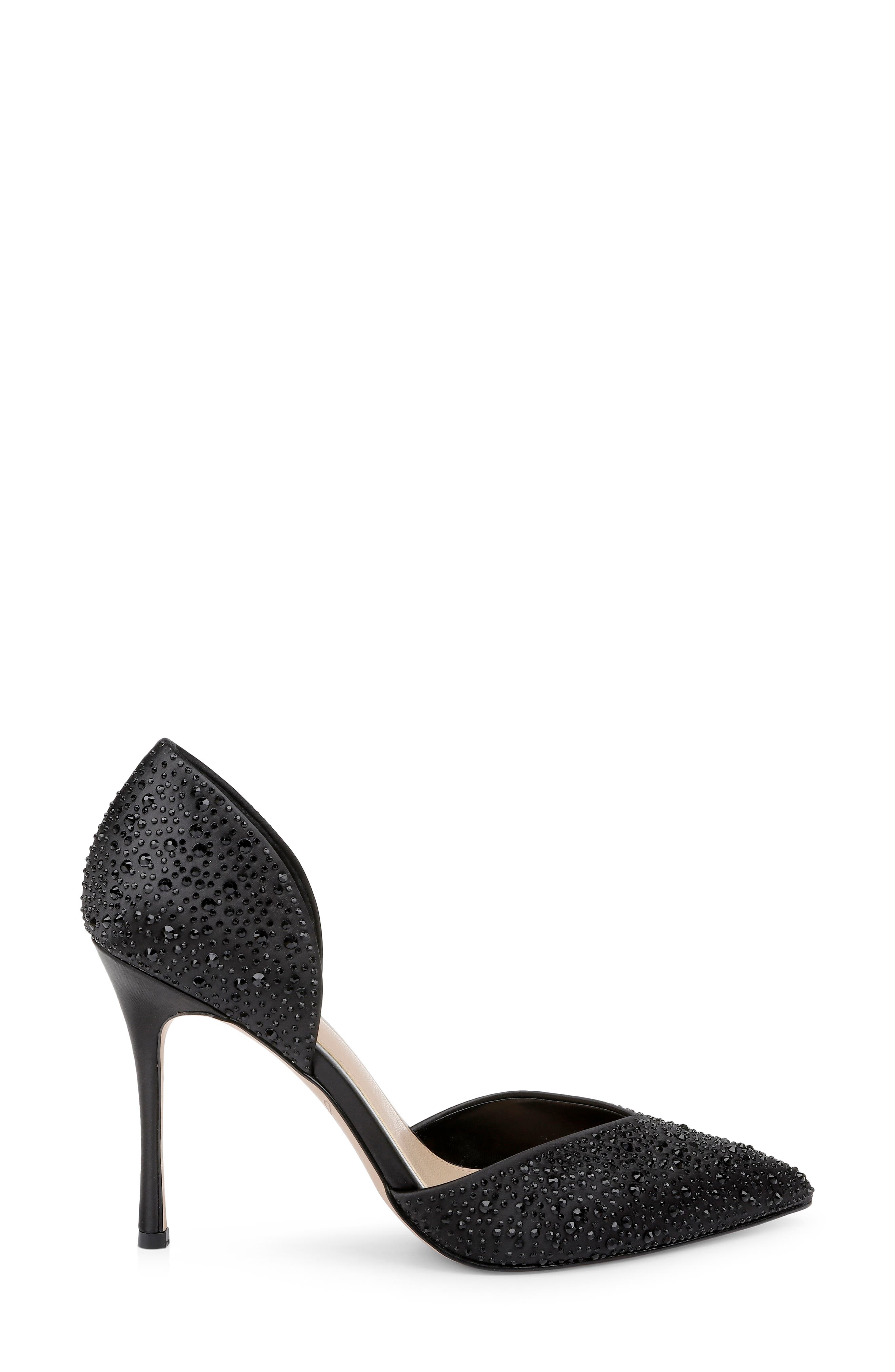 Jewel Badgley Mischka Grace d'Orsay Pointed Toe Pump, Alternate, color, 