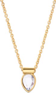 Brook and York Cecilia Crystal Charm Pendant Necklace