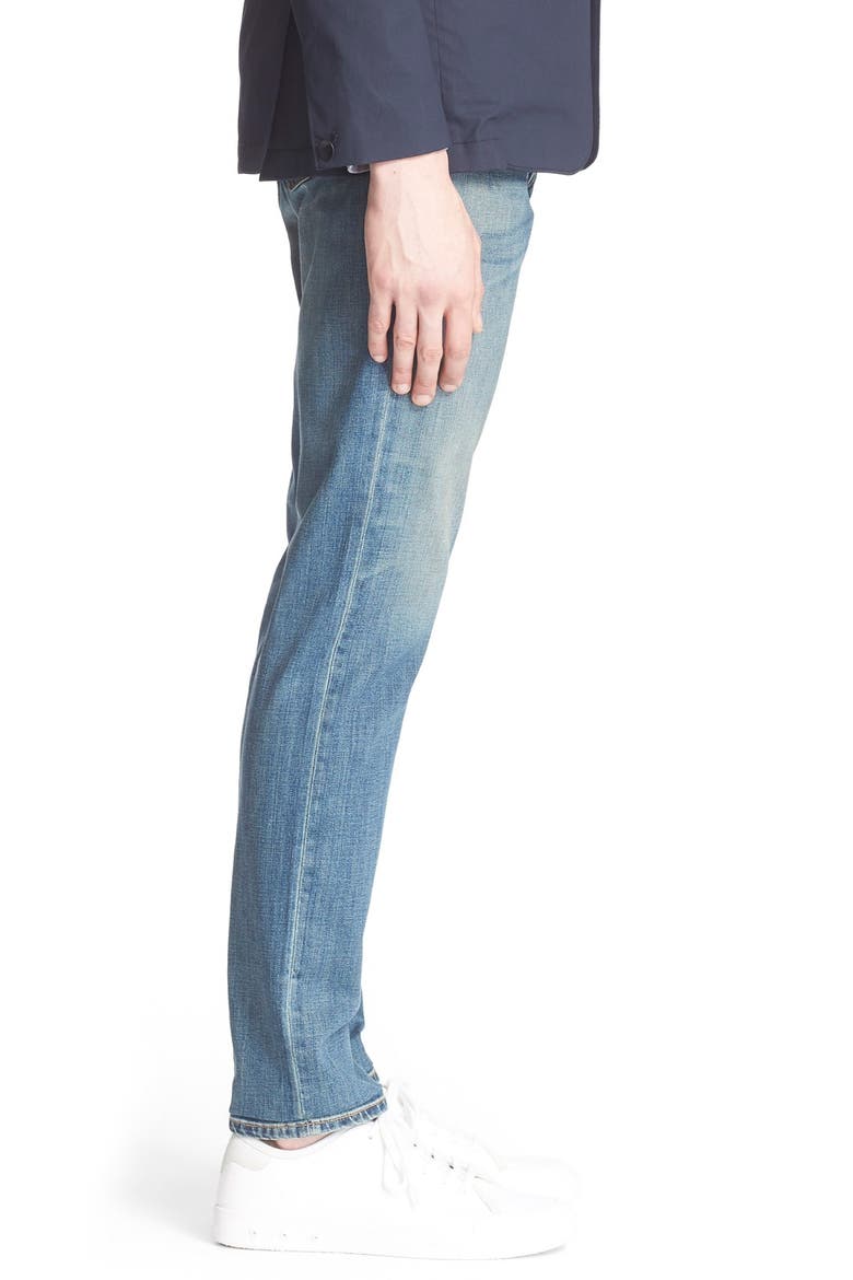 Standard Issue 'Fit 2' Slouchy Slim Fit Jeans, Alternate, color, DISTRESS BLUE