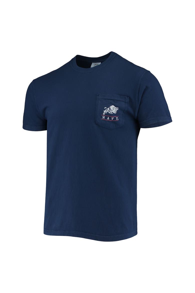 Men's Navy Navy Midshipmen Campus Americana T-Shirt, Alternate, color, Navy
