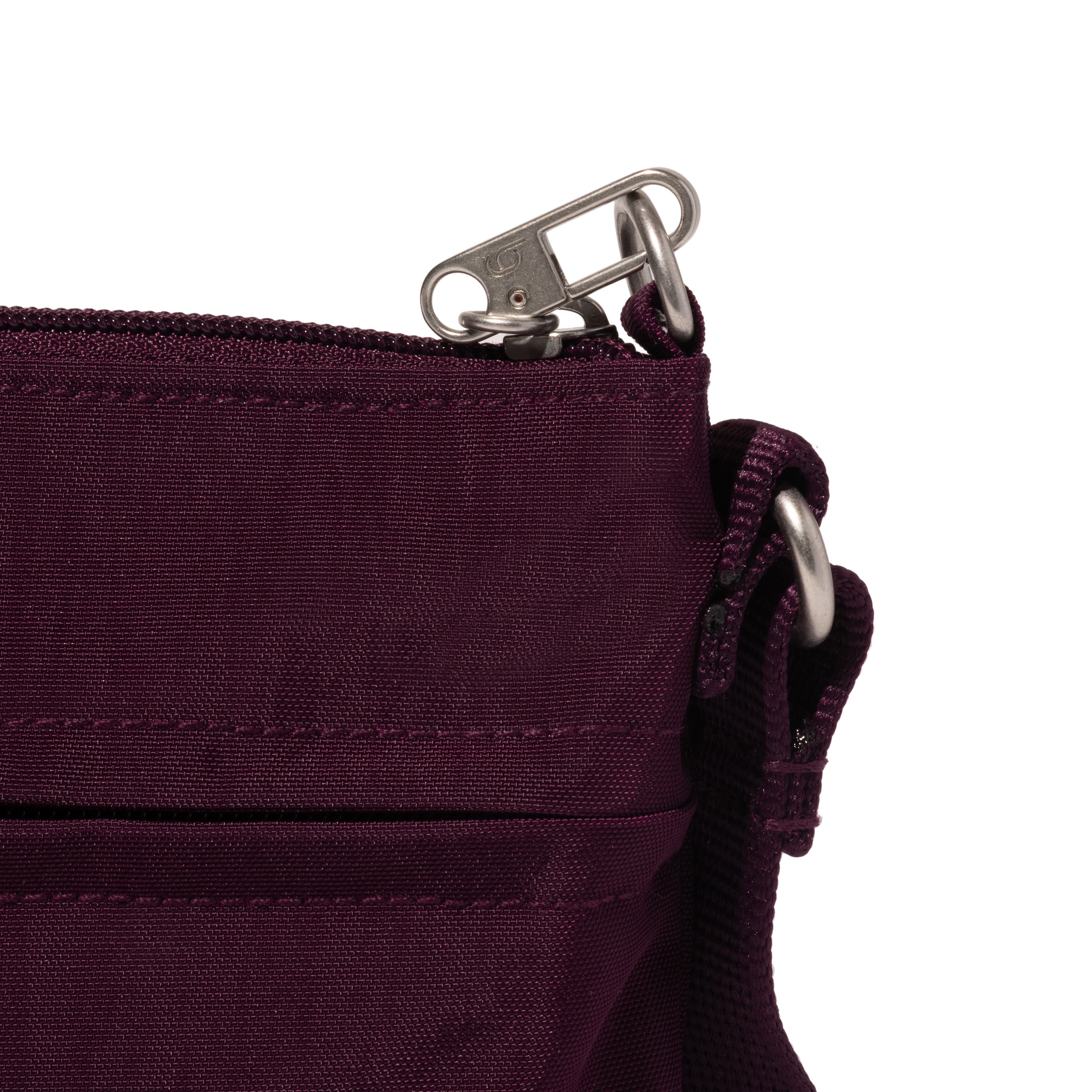 Securtex Anti-Theft Memento Crossbody Bag, Alternate, color, Mulberry