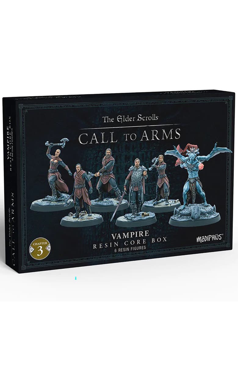 Modiphius Entertainment The Elder Scrolls Call to Arms, Vampire Core Set, 6 Unpainted Resin Figures, Main, color, Multicolored