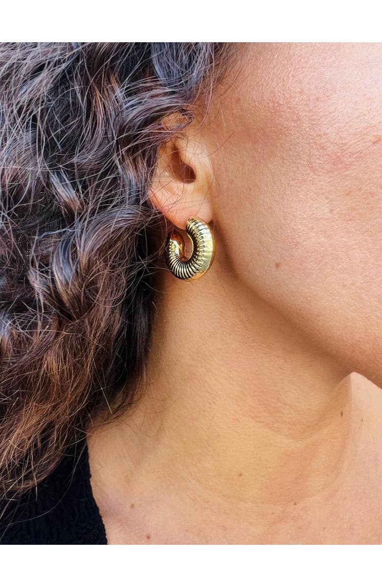 HOLST+LEE Everyday Hoop Earring, Alternate, color, Gold