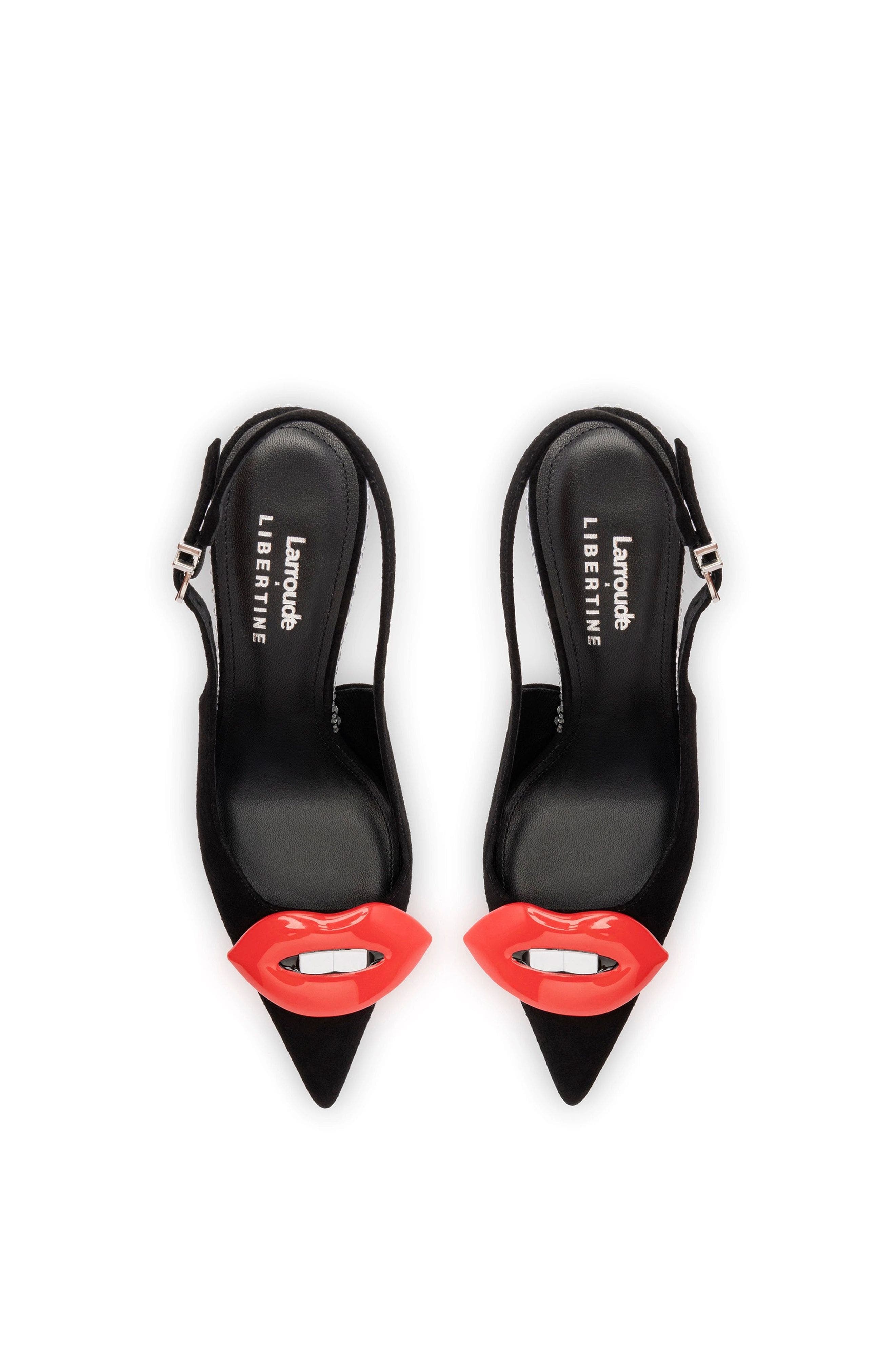 x Libertine Lips Pump, Alternate, color, Black