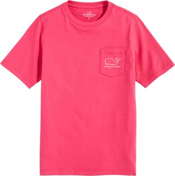 Kids' Whale Logo Pocket Graphic T-Shirt
