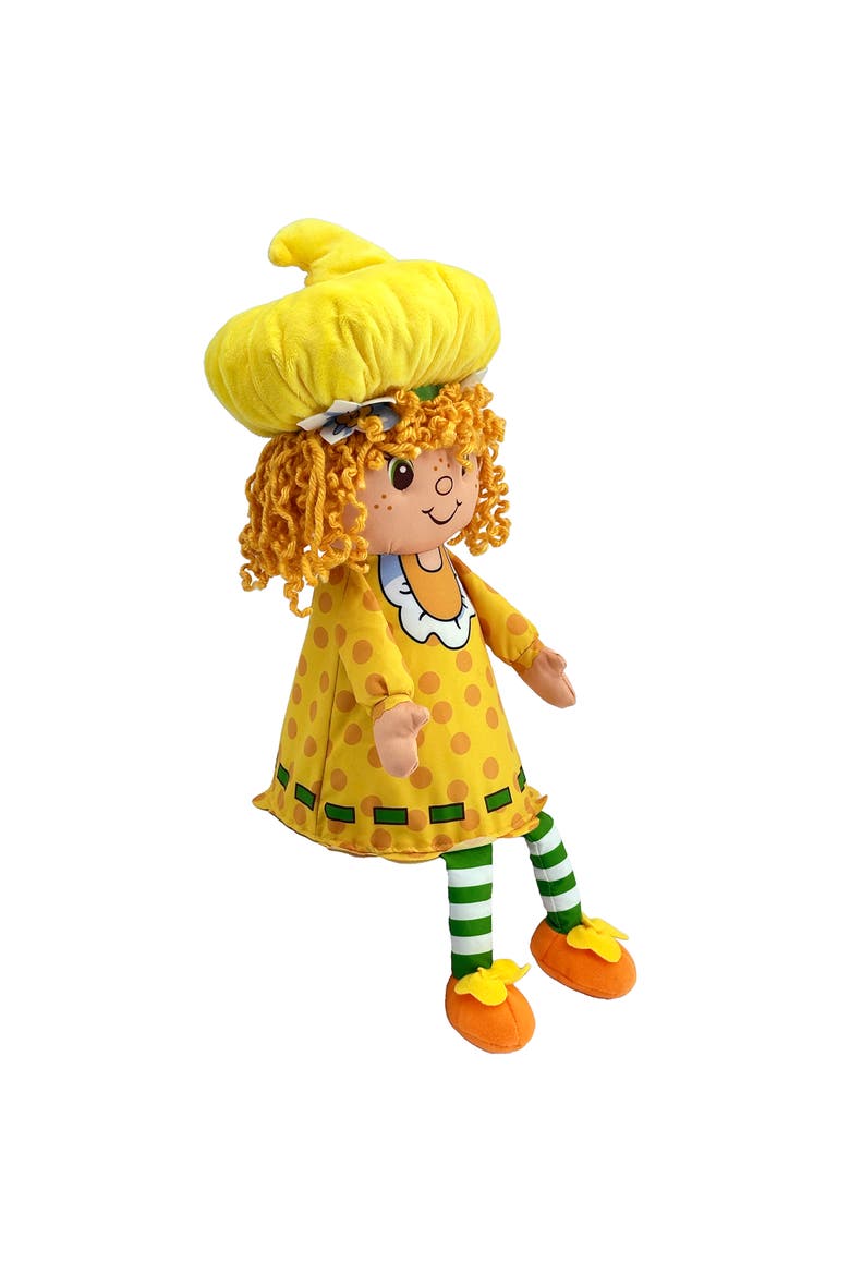 Pop n Flip 15 Inch Lemon Meringue Plush Doll, Alternate, color, Yellow