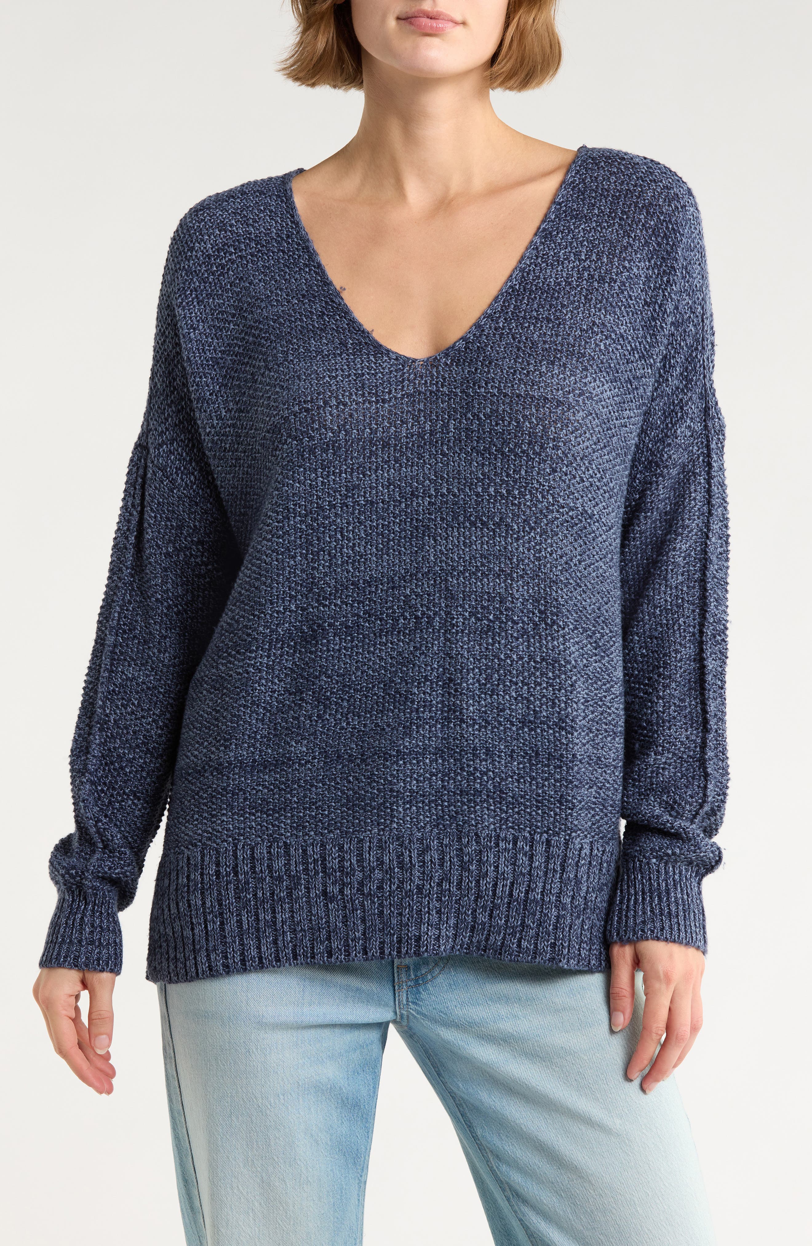 Lucky Brand V-Neck Pullover Sweater