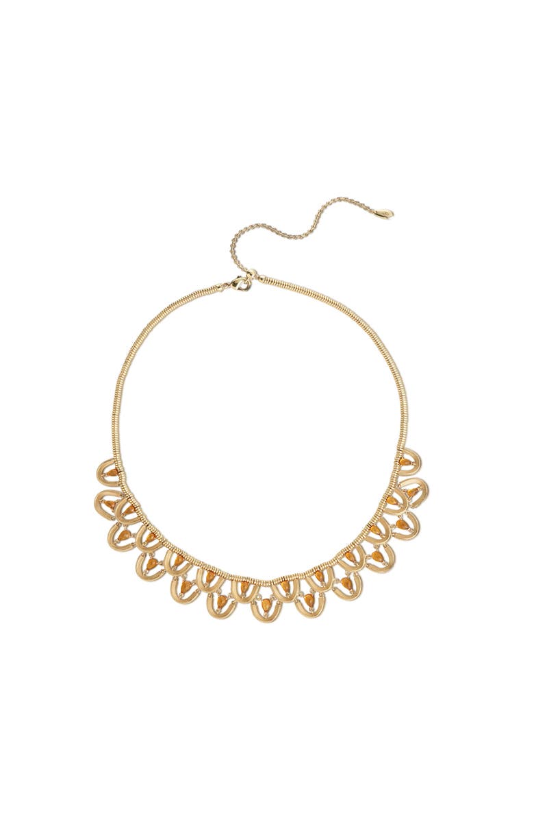 RETRO CHIC Celestial Waltz Necklace, Main, color, Gold