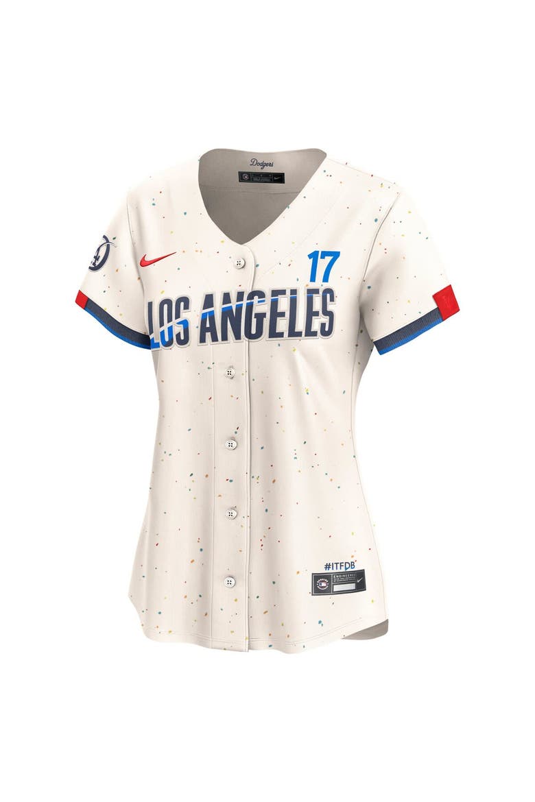Women's Nike Shohei Ohtani Cream Los Angeles Dodgers City Connect Limited Player Jersey, Alternate, color, Cream