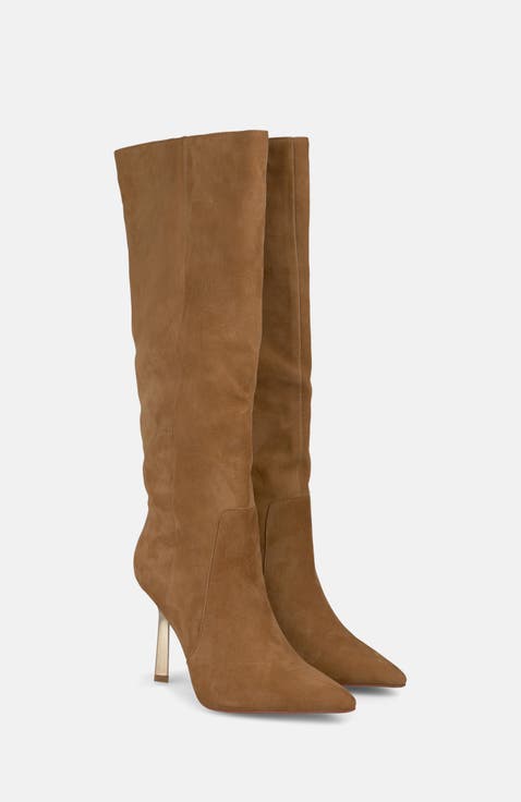 High Boot Sharp Toe